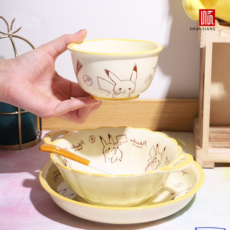 Dim Sum Basket - SHUNXIANG Pokémon Licensed Ceramic tableware Cartoon