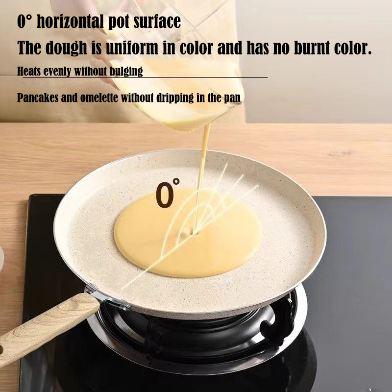 10In Thickened Omelet Pan Pizz - Danish Pancake Pan ulasan dan harga
