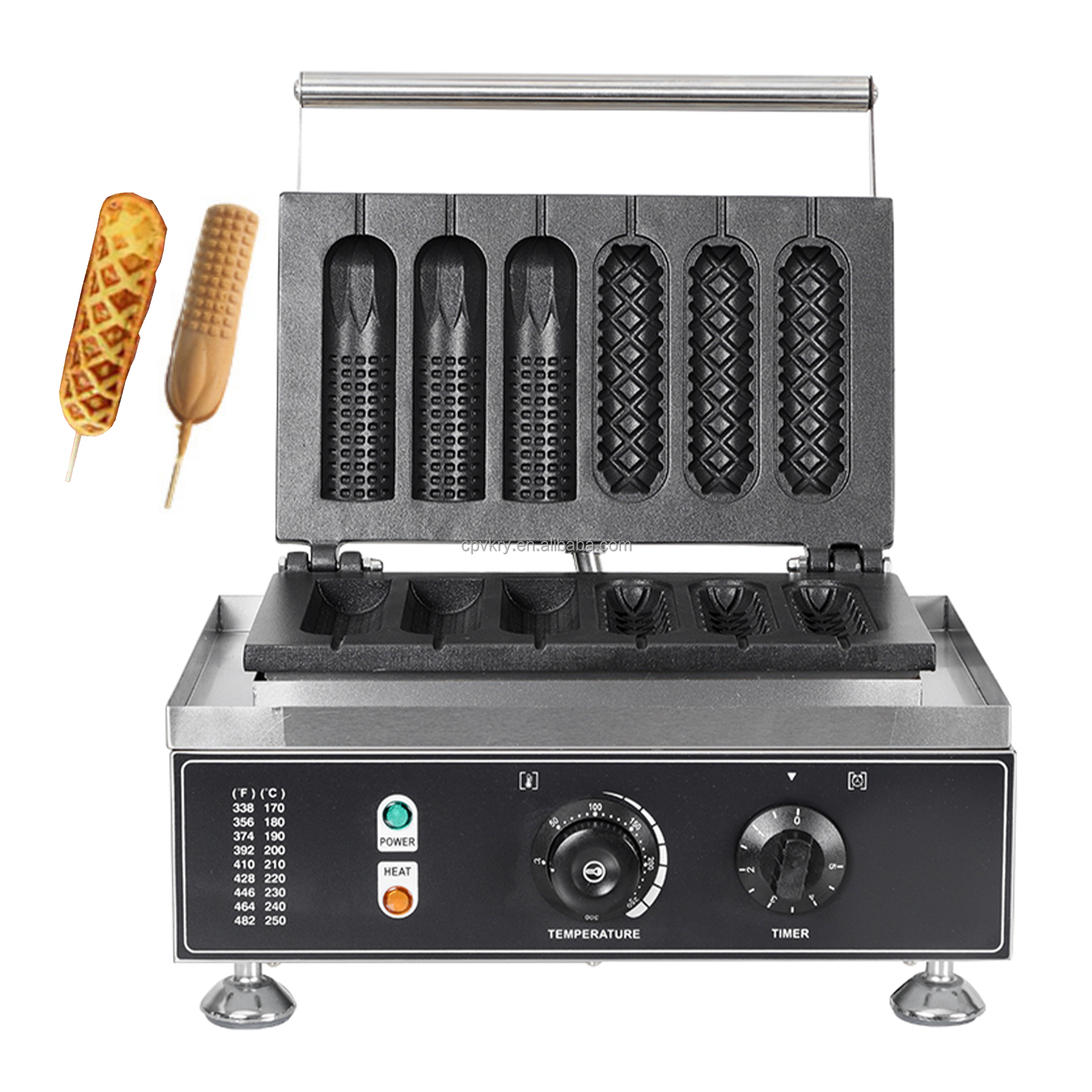 Electric 110/220V Hot Dog Waff - Corn Dog Stick ulasan dan harga