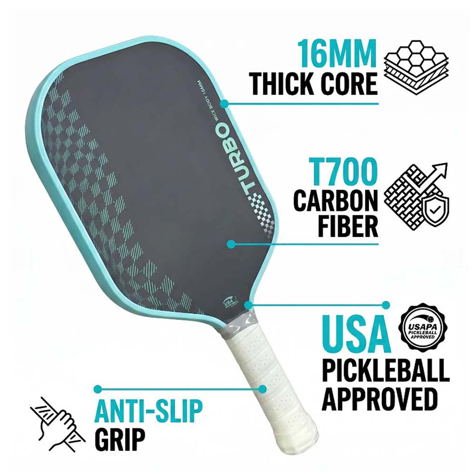 USAPA Approved T700 Carbon Fib - Crepe Pan Carbon ulasan dan harga