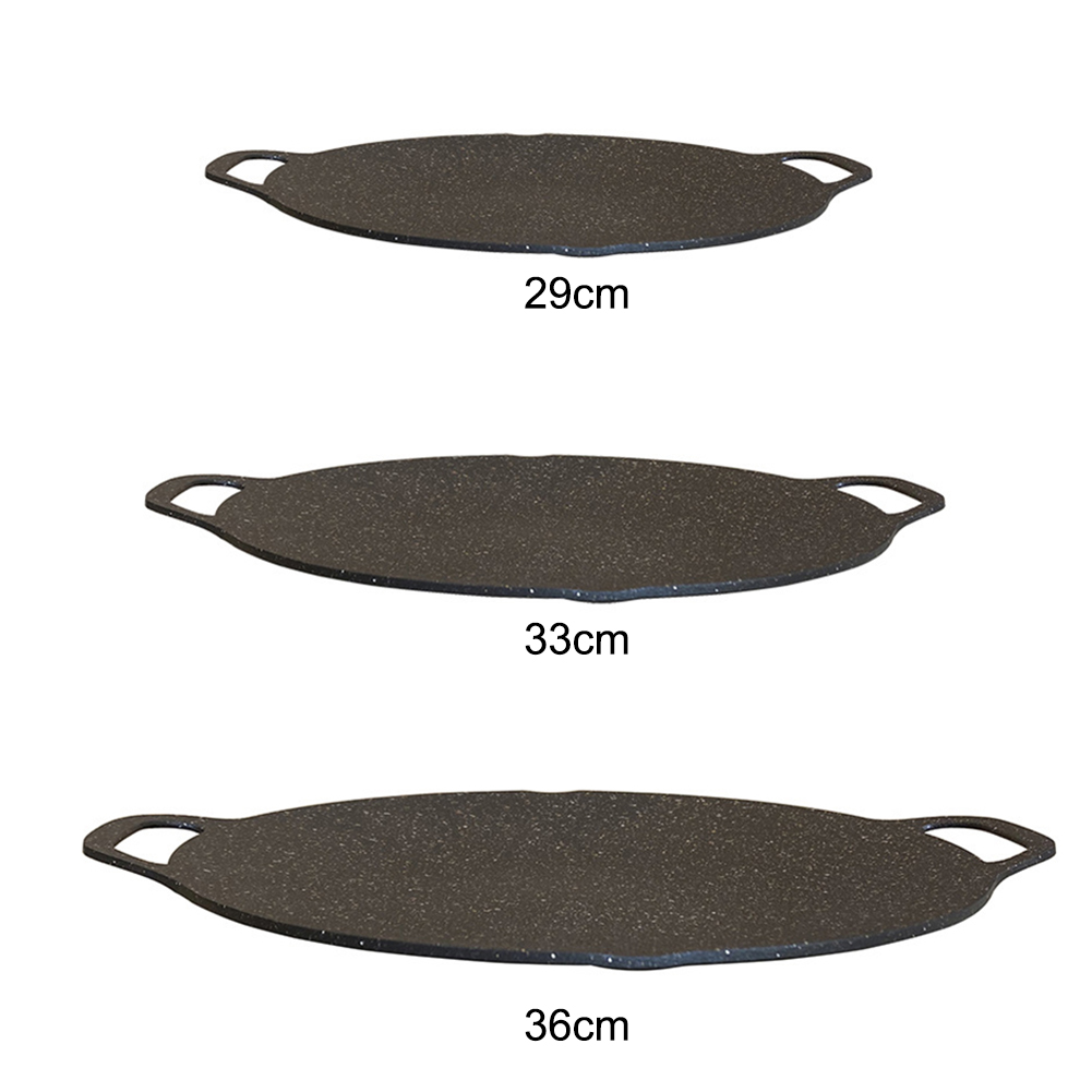 Grilling Pan Non-stick Oil Fry - Danish Pancake Pan ulasan dan harga