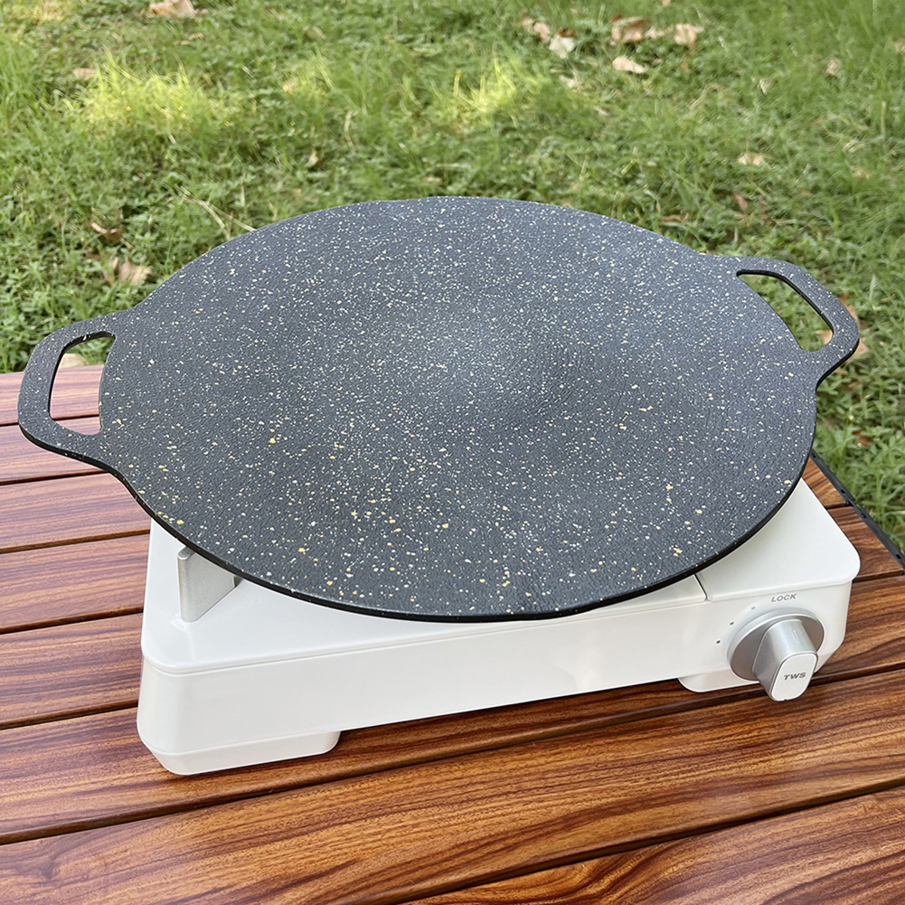 Grilling Pan Non-stick Oil Fry - Danish Pancake Pan ulasan dan harga