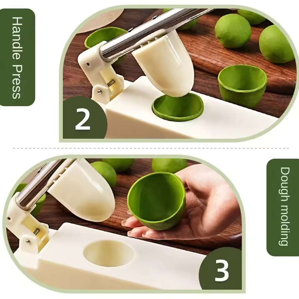 Hand Press Sweet Green Rice Ba - Dumpling Press Set ulasan dan harga
