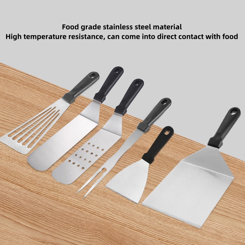 Kitchen Stainless Steel Scrape - Okonomiyaki Spatula ulasan dan harga