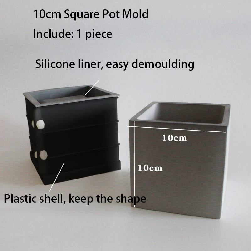 Large Square Flowerpot Silicon - Potsticker Mold ulasan dan harga