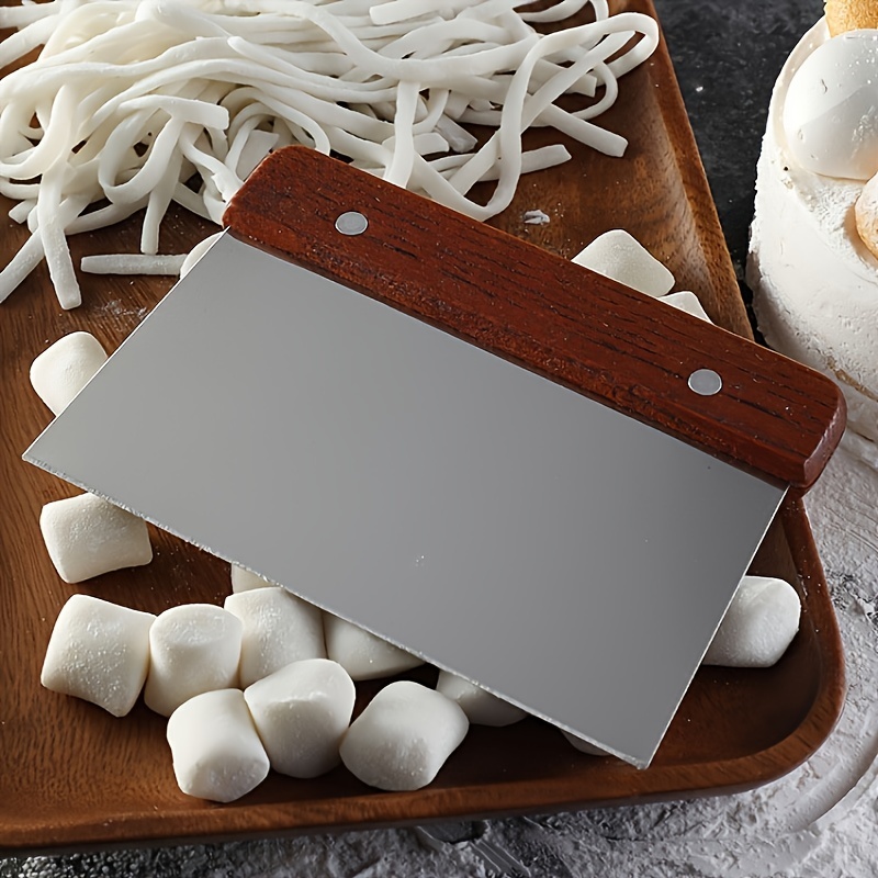 1pc stainless steel scraper, v - Okonomiyaki Spatula ulasan dan harga