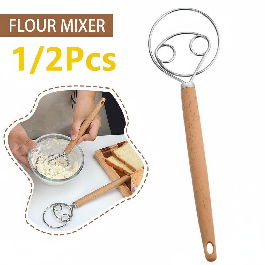 Cake Tools Danish Dough Whisk  - Danish Pancake Pan ulasan dan harga