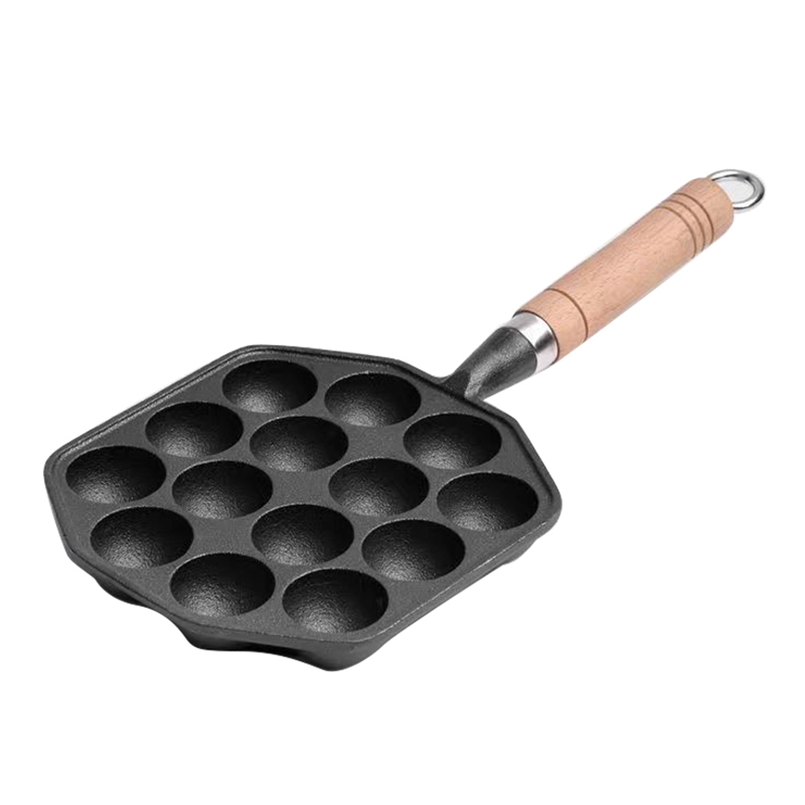 14 Holes Takoyaki Pan Nonstick - Mini Pancake Griddle ulasan dan harga
