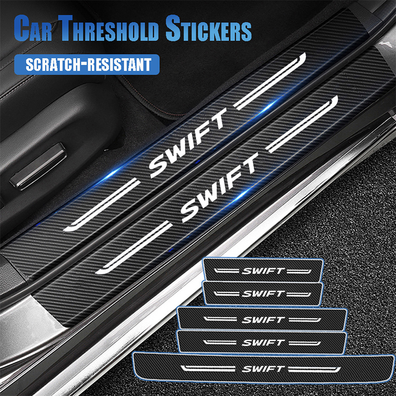 Car Front Rear Door Threshold  - Crepe Pan Carbon ulasan dan harga