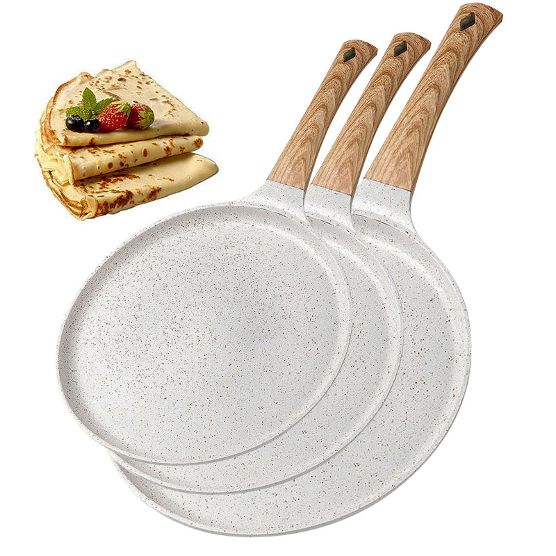 20/24/28cm Nonstick Crepe Egg  - Danish Pancake Pan ulasan dan harga