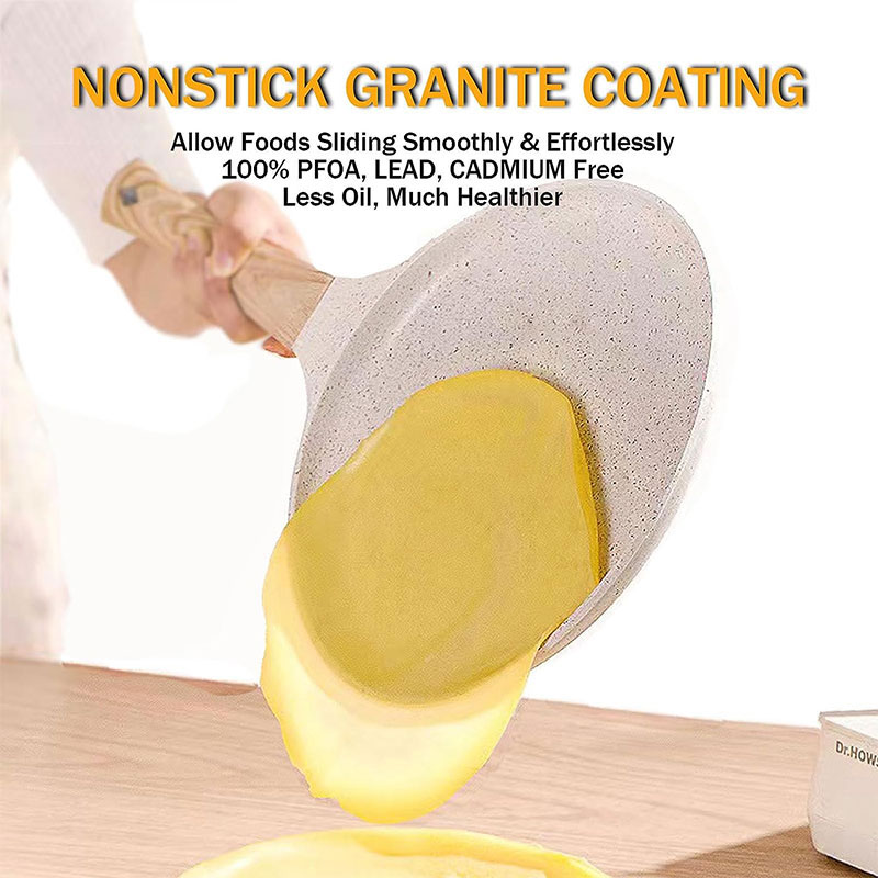 20/24/28cm Nonstick Crepe Egg  - Danish Pancake Pan ulasan dan harga