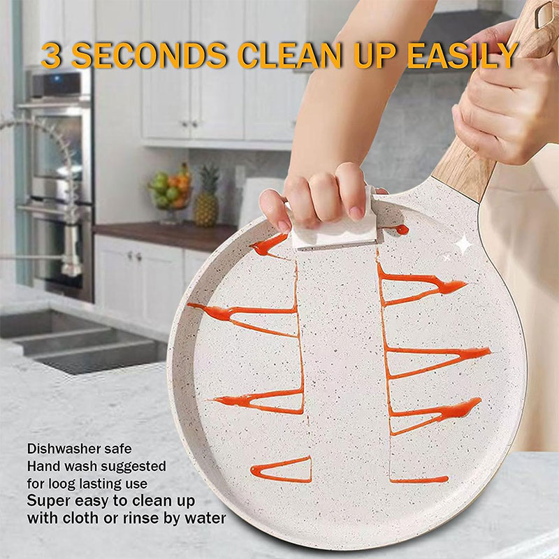 20/24/28cm Nonstick Crepe Egg  - Danish Pancake Pan ulasan dan harga