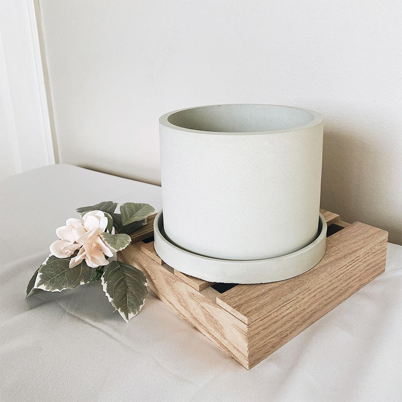 Large Round Flower Pot Cement  - Potsticker Mold ulasan dan harga