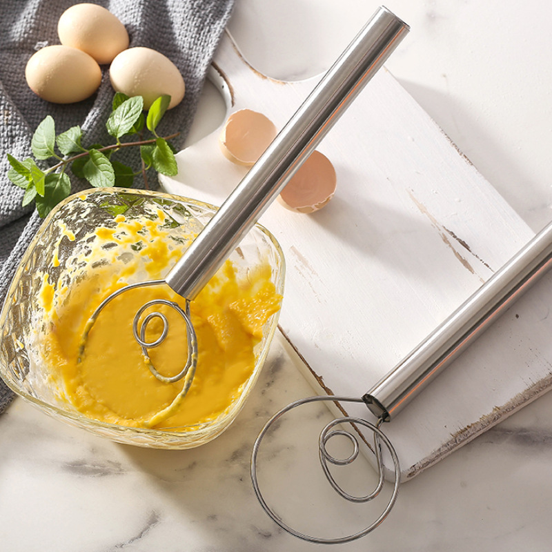 Danish Dough Whisk - Stainless - Danish Pancake Pan ulasan dan harga