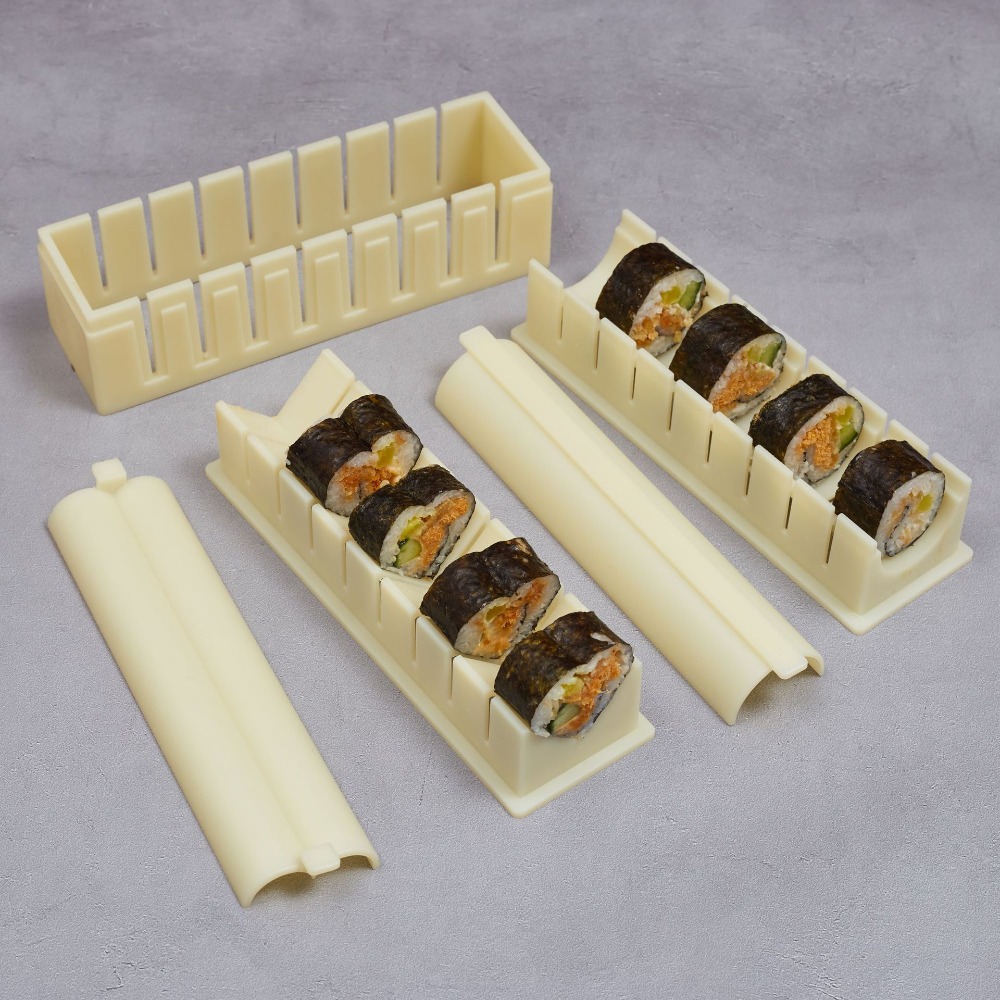 New 3pcs/set Plastic Sushi Mak - Spring Roll Wrapper ulasan dan harga