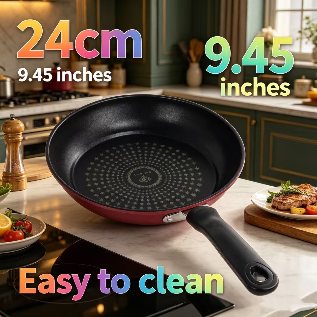 Premium Granite Non Stick Fryi - Cast Iron Corn ulasan dan harga