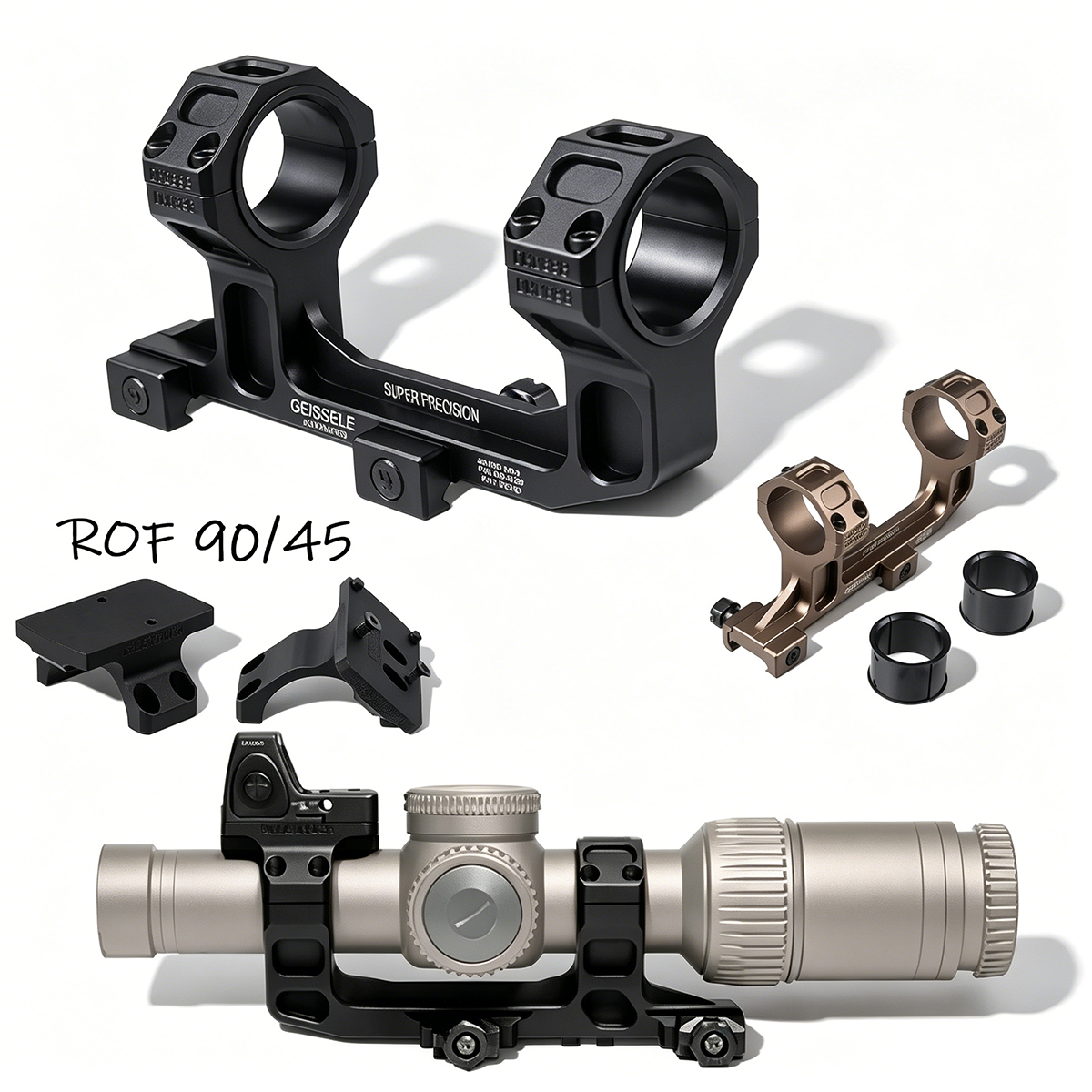 GEISSELE Scope Mount Rings Opt - Spring Roll Wrapper ulasan dan harga