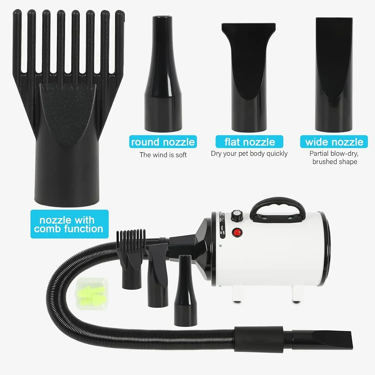 2800W Pet Hair Dryer for Dogs  - Hot Dog Press ulasan dan harga