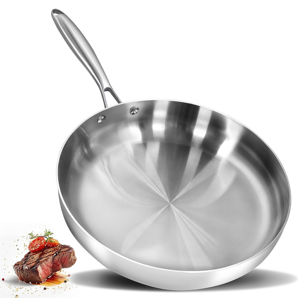 LMETJMA 304 Stainless Steel Fr - Egg Waffle Pan ulasan dan harga