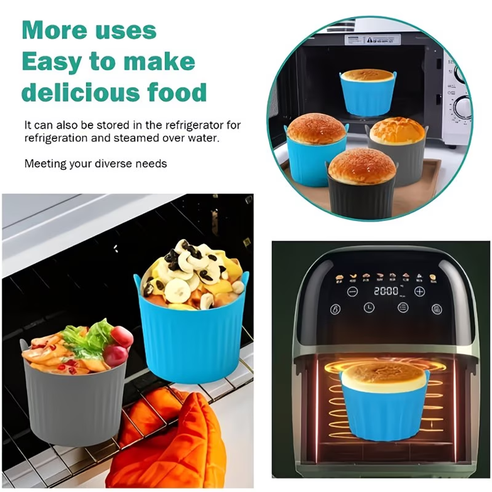 New air fryer baking cup silic - Egg Waffle Pan ulasan dan harga