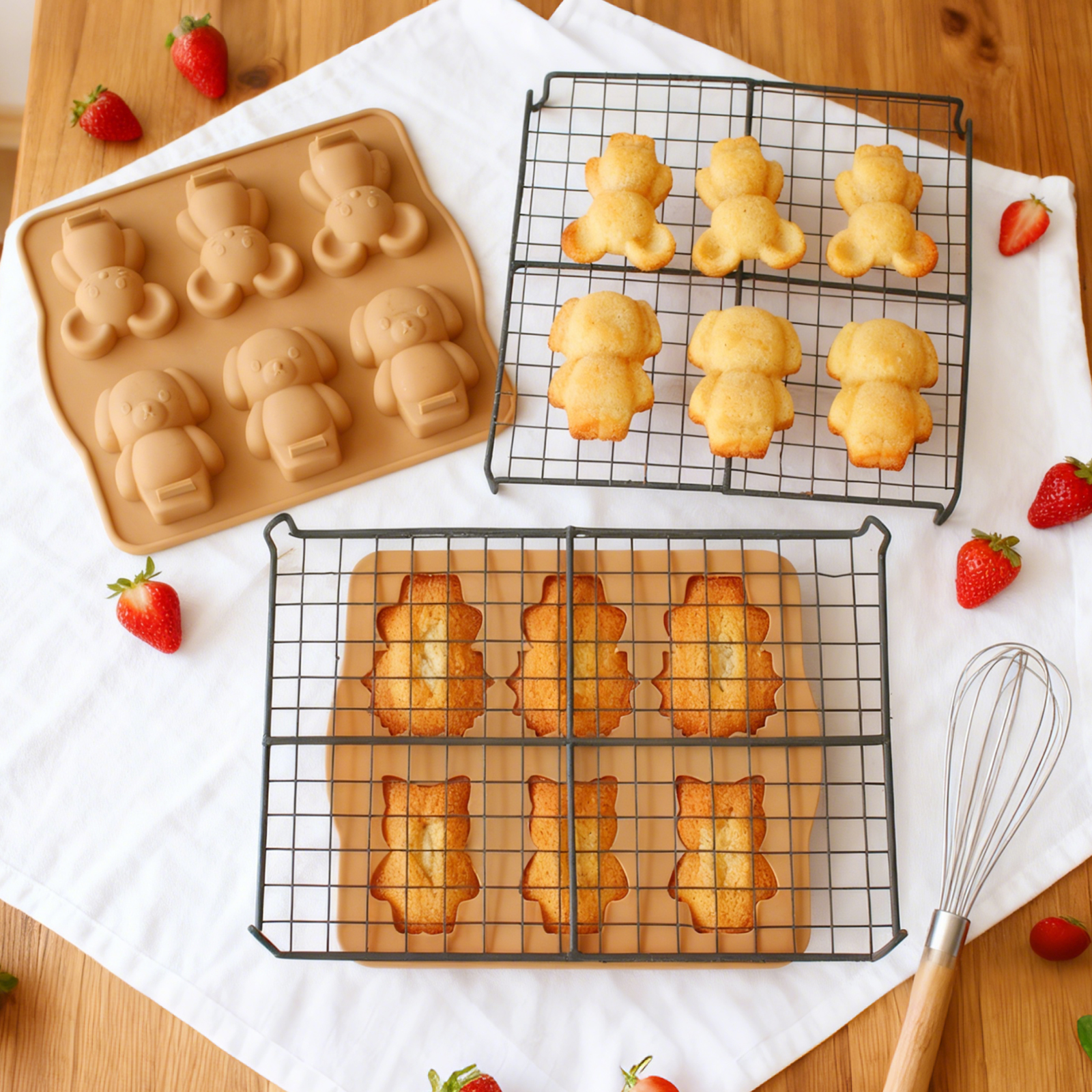 Chocolate Silicone Mold Multi- - Bunny Cake Mold ulasan dan harga