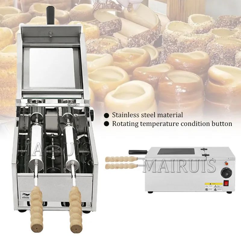 Chimney Cake Waffle Roller Dou - Waffle Cone Maker ulasan dan harga