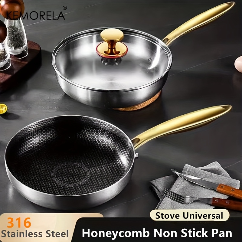 316 Stainless Steel Frying Pan - Danish Pancake Pan ulasan dan harga