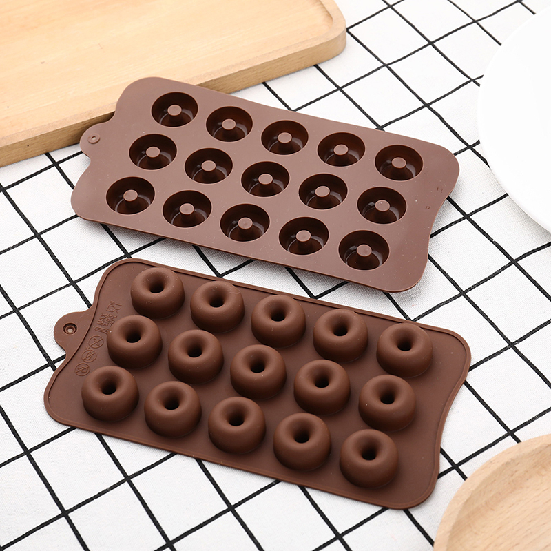 3D Mini Donut Baking Pan 15-ho - Donut Mold Silicone ulasan dan harga