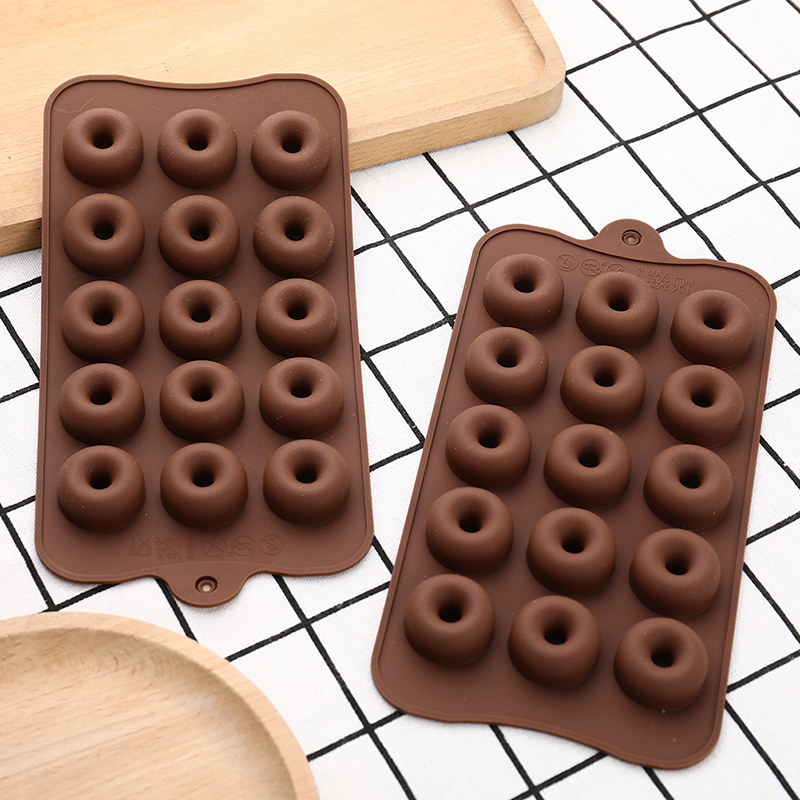 3D Mini Donut Baking Pan 15-ho - Donut Mold Silicone ulasan dan harga