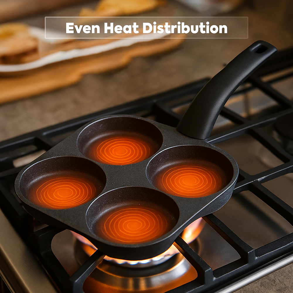 Egg Frying Pan Nonstick Pancak - Mini Pancake Griddle ulasan dan harga