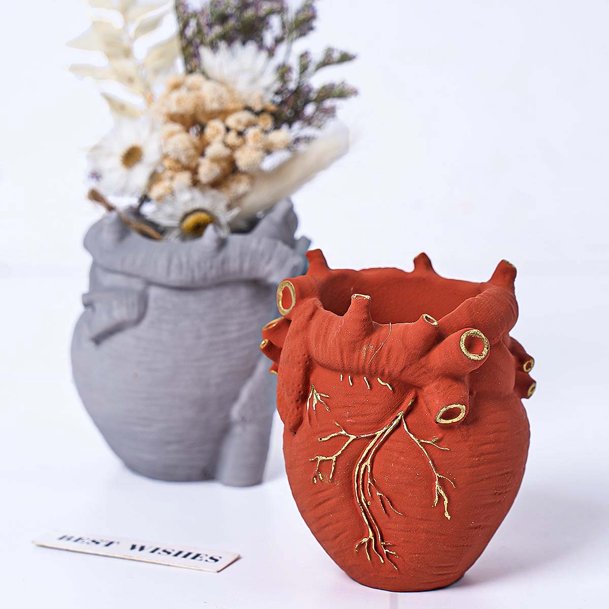 Simulation Heart Vase Silicone - Potsticker Mold ulasan dan harga